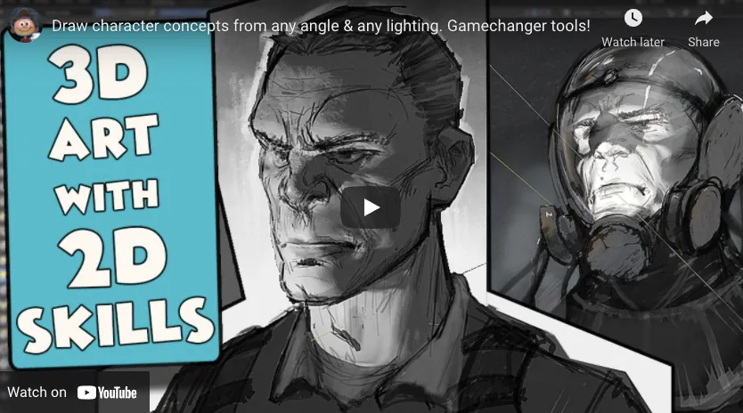 Image for the post: Marco Bucci: 3D Art With 2D Skills