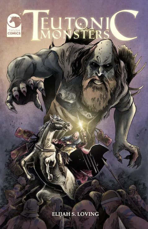 Teutonic Monsters Comic Cover Design, image 6 of 6